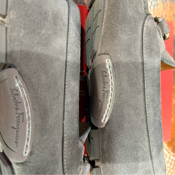 Women’s Gray Suede Loafers - Picture 7 of 7